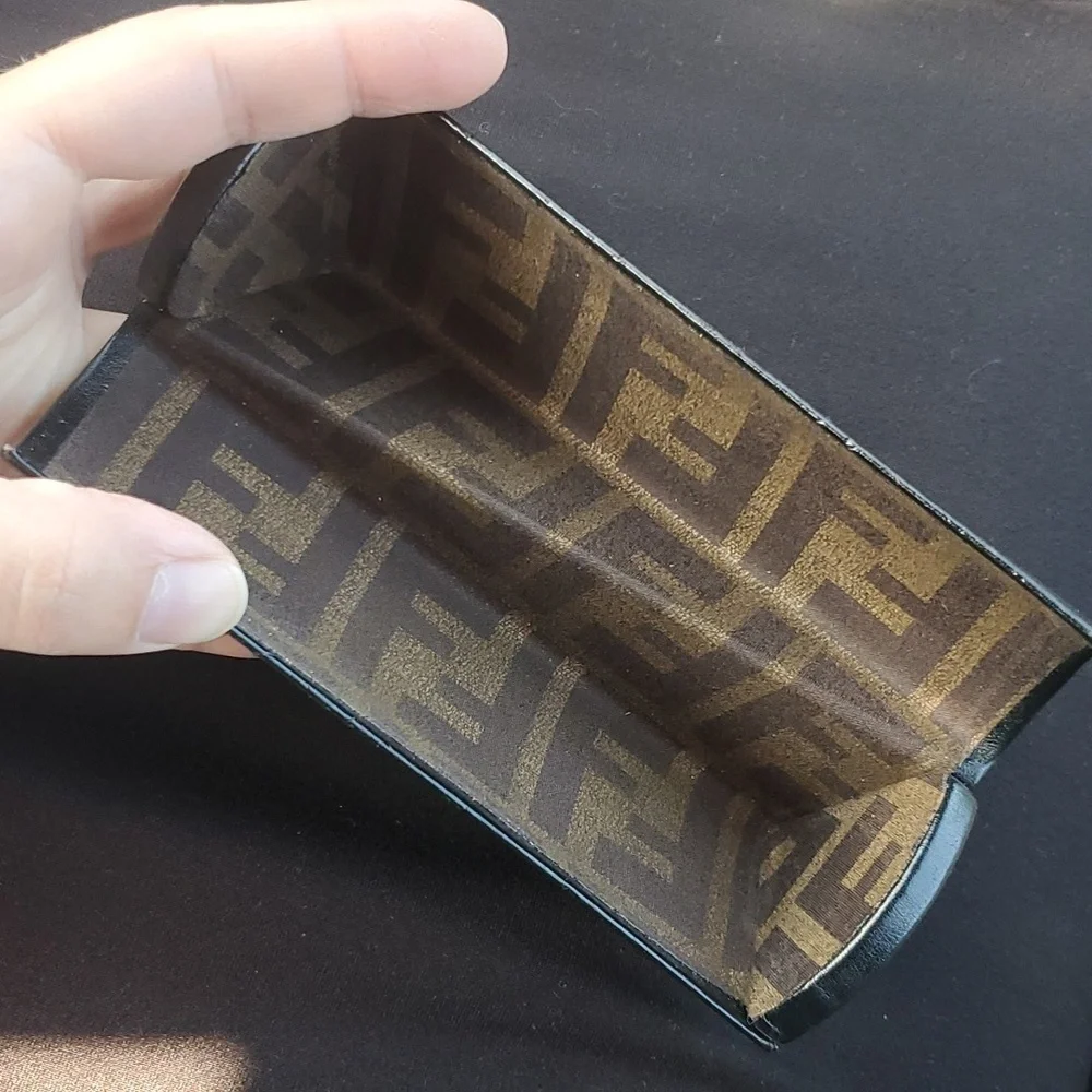 Fendi vintage eye class case holder